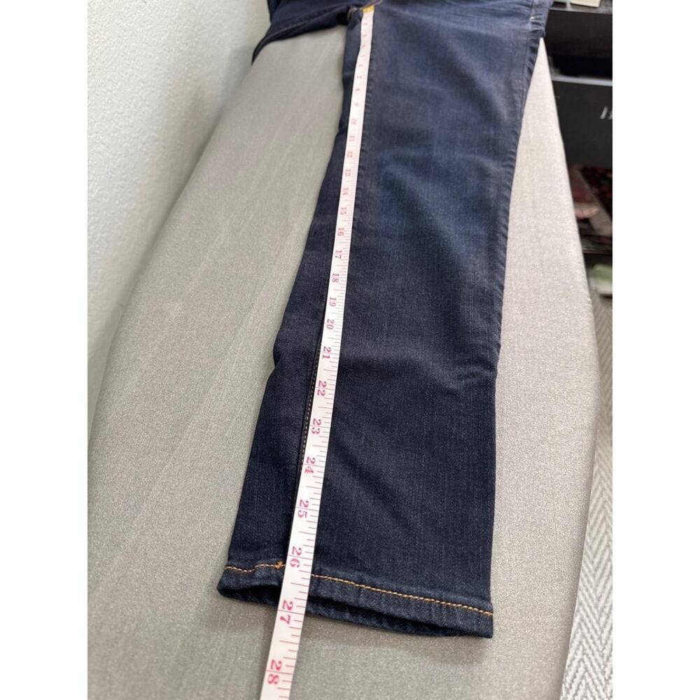 American Eagle Outfitters Jegging Jeans Super Stretch Dark Wash Women's 12 Short - Picture 12 of 12